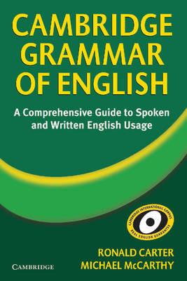 Cambridge Grammar of English: A Comprehensive Guide - Ronald Carter,Michael J. McCarthy - cover