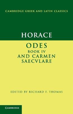 Horace: Odes IV and Carmen Saeculare - Horace - cover