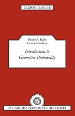Introduction to Geometric Probability