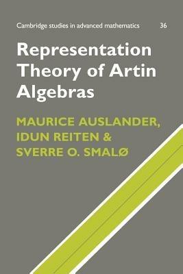 Representation Theory of Artin Algebras - Maurice Auslander,Idun Reiten,Sverre O. Smalo - cover