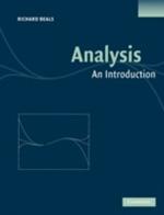 Analysis: An Introduction