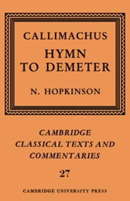 Callimachus: Hymn to Demeter - Callimachus - cover