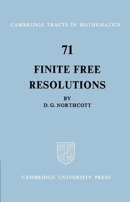 Finite Free Resolutions - D. G. Northcott - cover
