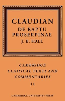 Claudian: De Raptu Proserpinae - Claudian - cover