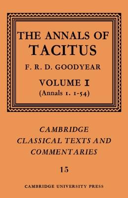 The Annals of Tacitus: Volume 1, Annals 1.1-54 - Tacitus - cover