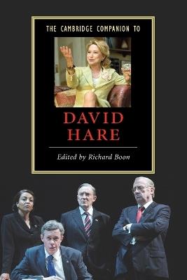 The Cambridge Companion to David Hare - cover