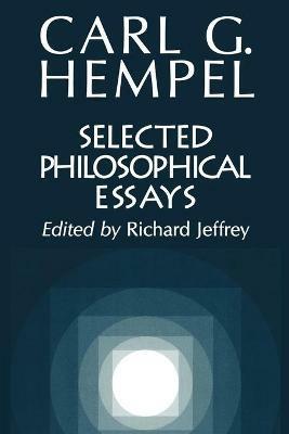 Selected Philosophical Essays - Carl G. Hempel - cover