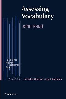 Assessing Vocabulary - John Read - cover