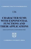Character Sums with Exponential Functions and their Applications - Sergei Konyagin,Igor Shparlinski - cover