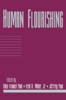 Human Flourishing: Volume 16, Part 1 - cover