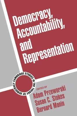 Democracy, Accountability, and Representation - cover