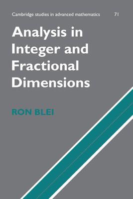 Analysis in Integer and Fractional Dimensions - Ron Blei - cover
