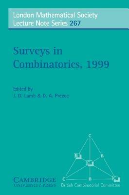 Surveys in Combinatorics, 1999 - cover