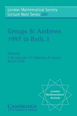 Groups St Andrews 1997 in Bath: Volume 1 - cover