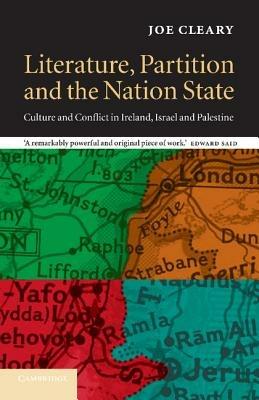 Literature, Partition and the Nation-State: Culture and Conflict in Ireland, Israel and Palestine - Joe Cleary - cover