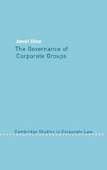 The Governance of Corporate Groups