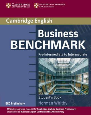 Business Benchmark Pre-Intermediate to Intermediate Student's Book BEC Preliminary Edition - Norman Whitby - cover