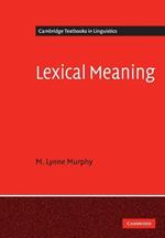 Lexical Meaning