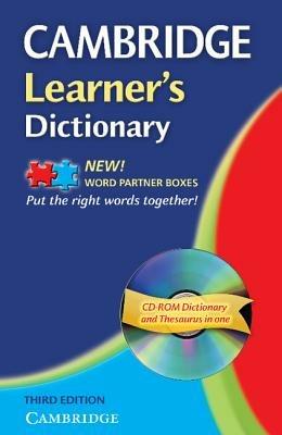 Cambridge learner's dictionary. Intermediate to upper intermediate. Con CD-ROM - copertina