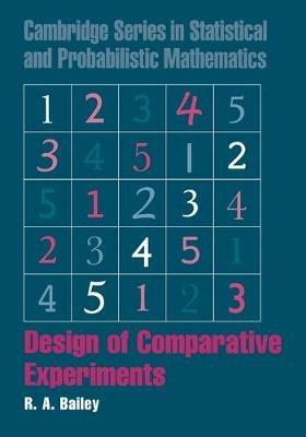 Design of Comparative Experiments - R. A. Bailey - cover