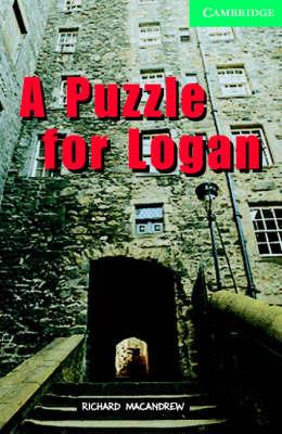 A Puzzle for Logan Level 3 Book with Audio CDs (2) Pack - Richard MacAndrew - cover