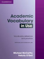 Academic Vocabulary in Use with Answers