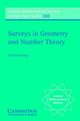 Surveys in Geometry and Number Theory: Reports on Contemporary Russian Mathematics - cover