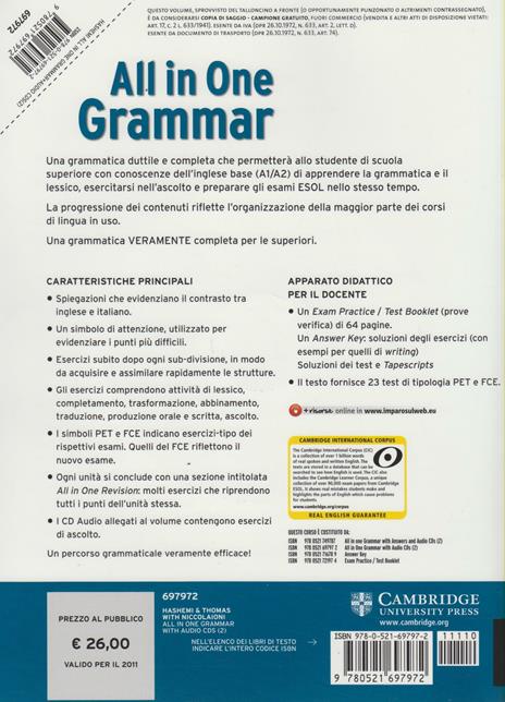  All in one grammar. Per le Scuole superiori. Con CD Audio - 2