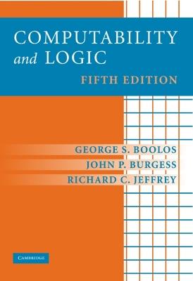 Computability and Logic - George S. Boolos,John P. Burgess,Richard C. Jeffrey - cover