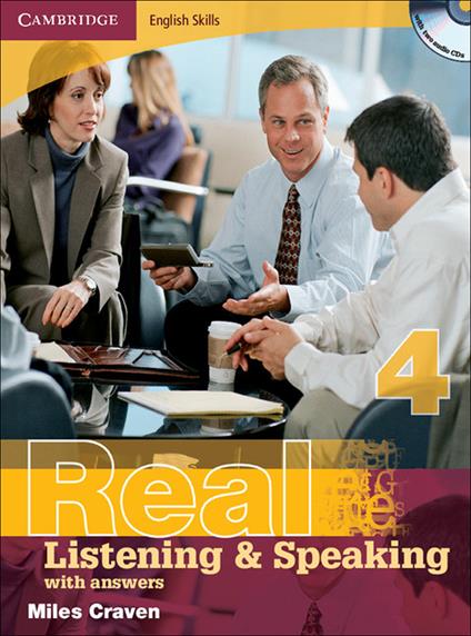 Cambridge English Skills Real Listening and Speaking Level 4 with Answers and Audio CDs - Miles Craven - cover