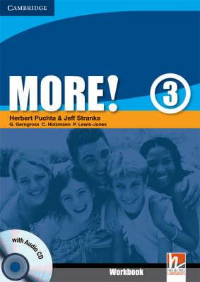 More! Level 3 Workbook with Audio CD - Herbert Puchta,Jeff Stranks,Gunther Gerngross - cover