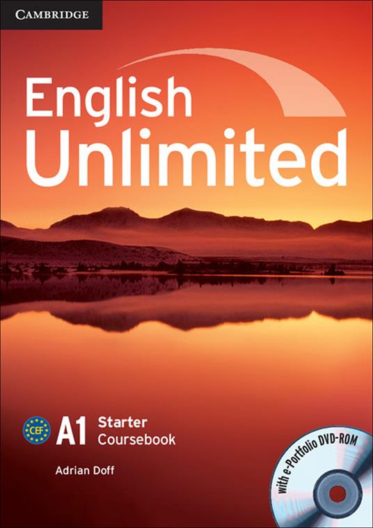 English Unlimited Starter Coursebook with e-Portfolio - Adrian Doff - cover