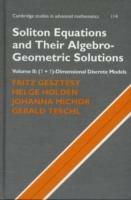 Soliton Equations and Their Algebro-Geometric Solutions: Volume 2, (1+1)-Dimensional Discrete Models - Fritz Gesztesy,Helge Holden,Johanna Michor - cover