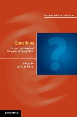 Questions: Formal, Functional and Interactional Perspectives - cover