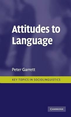 Attitudes to Language - Peter Garrett - cover