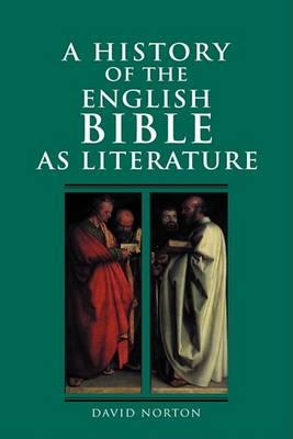A History of the English Bible as Literature - David Norton - cover