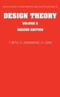 Design Theory: Volume 2 - Thomas Beth,D. Jungnickel,H. Lenz - cover