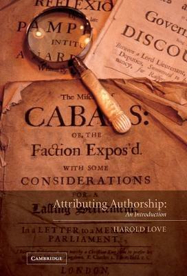 Attributing Authorship: An Introduction - Harold Love - cover