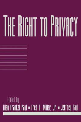 The Right to Privacy: Volume 17, Part 2 - cover