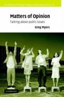 Matters of Opinion: Talking About Public Issues