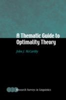 A Thematic Guide to Optimality Theory - John J. McCarthy - cover
