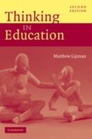 Thinking in Education - Matthew Lipman - cover
