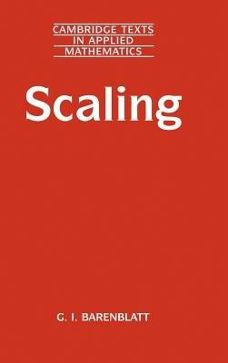 Scaling - Grigory Isaakovich Barenblatt - cover