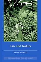 Law and Nature - David Delaney - cover