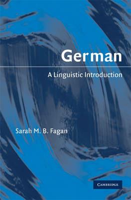 German: A Linguistic Introduction - Sarah M. B. Fagan - cover