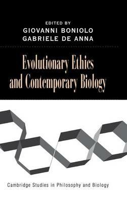 Evolutionary Ethics and Contemporary Biology - cover