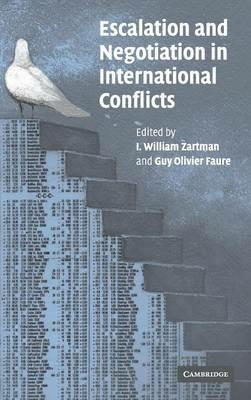 Escalation and Negotiation in International Conflicts - cover
