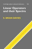 Linear Operators and their Spectra - E. Brian Davies - cover