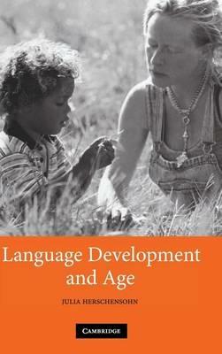 Language Development and Age - Julia Herschensohn - cover