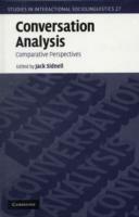Conversation Analysis: Comparative Perspectives - cover
